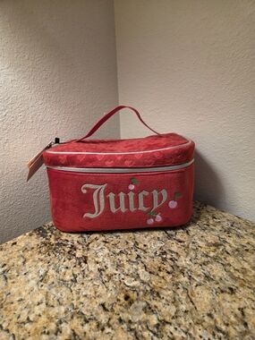 Juicy Couture Red Velvet Cherry Cosmetic Case